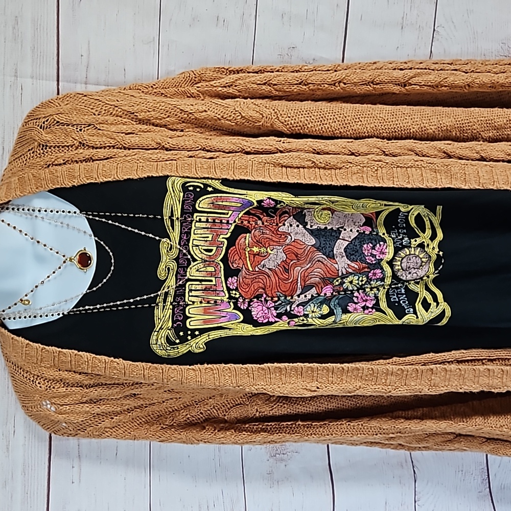 Spell & The Gypsy Collective Yellowstone Knit Cardigan Size M/L - Picture 14 of 16